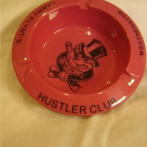 Hustler Club Baltimore Larry Flynt Pink Ashtray Mint